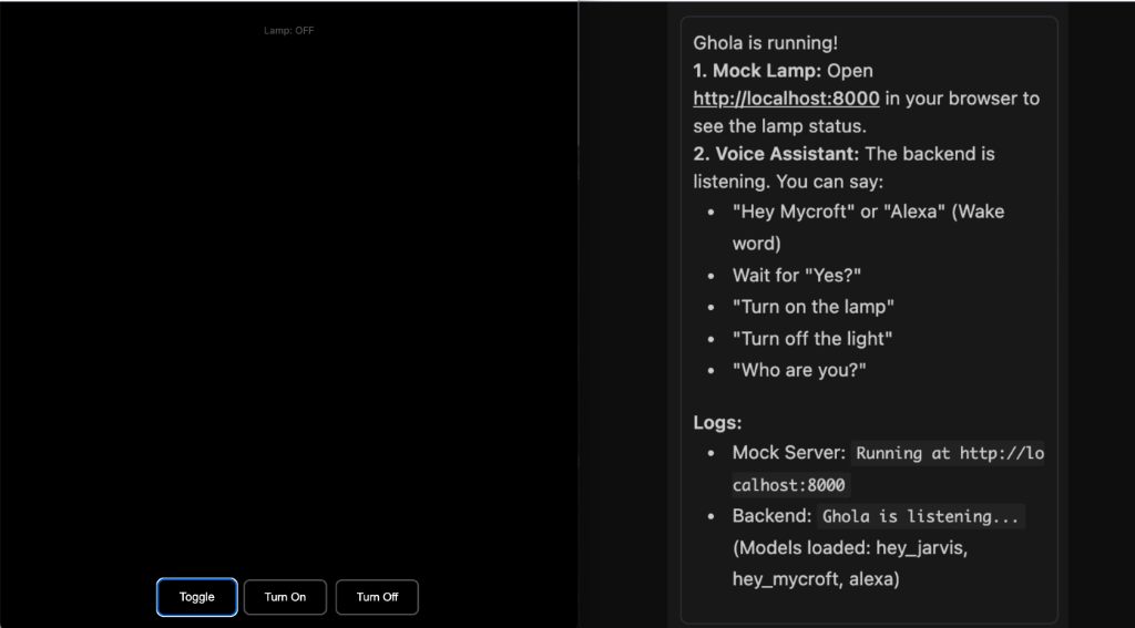 Ghola local AI assistant